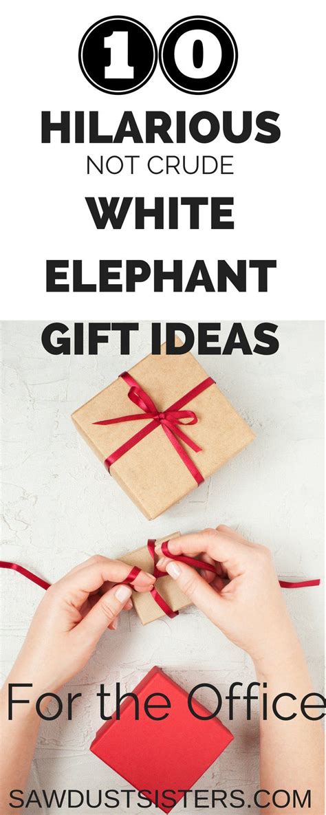 10 Hilarious White Elephant Gift Ideas for the Office | White elephant gifts, White elephant ...