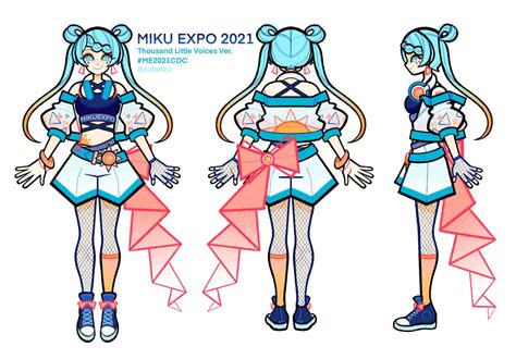 I designed this Miku outfit for the Miku Expo 2021 costume design ...