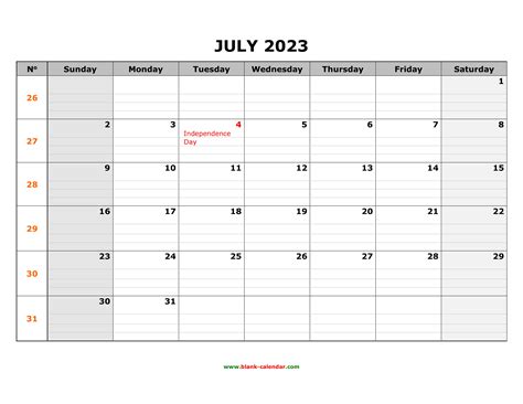 July 2023 Amp 2024 Calendar Free Printable With Holidays - Riset