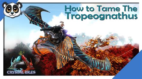 ARK: How to Tame The Tropeognathus - YouTube