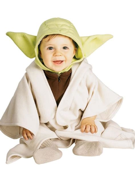 Yoda Star Wars Baby Costume. Express delivery | Funidelia