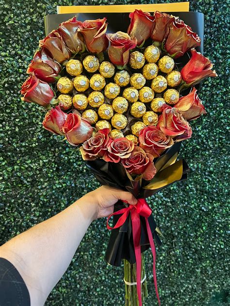 Golden Rose bouquet – asn flowers llc