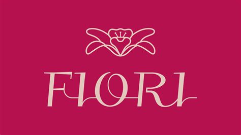 Flower shop logo on Behance