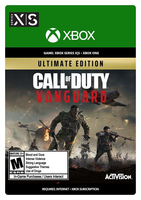 Best Buy: Call of Duty Vanguard Ultimate Edition Xbox One, Xbox Series S, Xbox Series X [Digital]