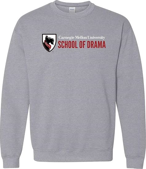 Amazon.com: Carnegie Mellon University School of Drama, Team Color Crewneck: Clothing