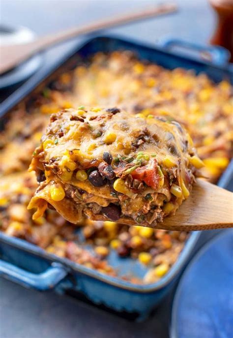 Vegan Enchilada Casserole – a family-friendly favorite - The Vegan Atlas