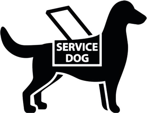 Service Dog - Service Dog Vector Clipart - Full Size Clipart (#2034257) - PinClipart