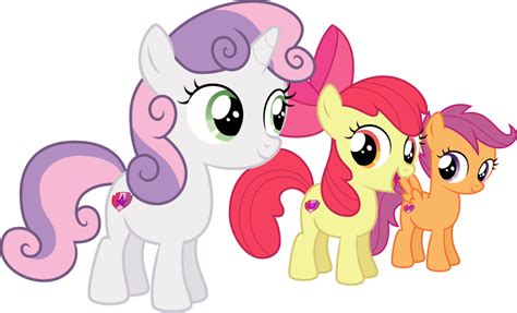 CMC and new cutie marks by qazwsx302.deviantart.com on @DeviantArt | Cutie, My little pony ...