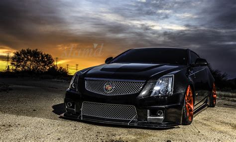 2012, Cadillac, Cts v, Coupe, Tuning, Custom, Lowrider Wallpapers HD / Desktop and Mobile ...