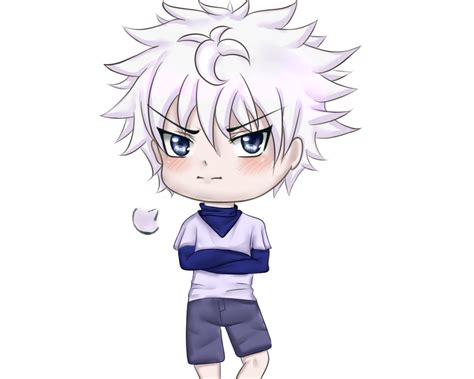 Killua chibi by xAegyoRainbow on DeviantArt