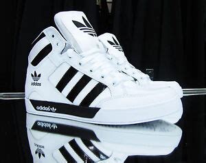 Adidas Original Hard Court High Hi Top G24344 Sneakers Shoes Men White Black GLC