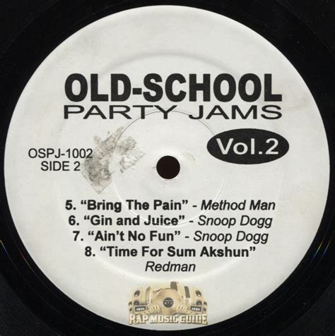 Old-School Party Jams - Vol. 2: Record | Rap Music Guide