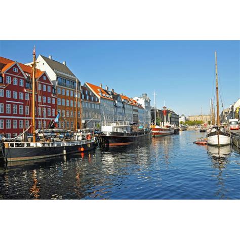 Art Print Denmark Most Incredible Scenery Nyhavn, Copenhagen