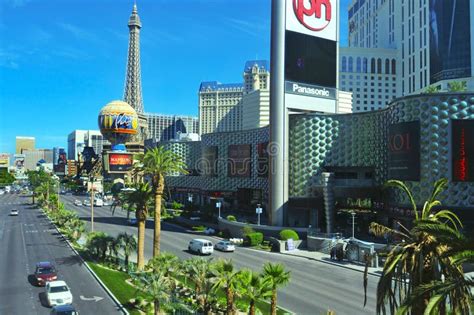 La Tira En Las Vegas, Estados Unidos Foto editorial - Imagen de edificio, colorido: 25929851