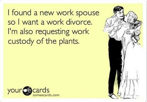 35 Funny Work Wife and Husband Memes | Work quotes funny, Work humor, Funny quotes for kids