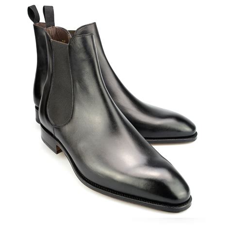 CHELSEA BOOTS IN BOX CALF BLACK CARMINA