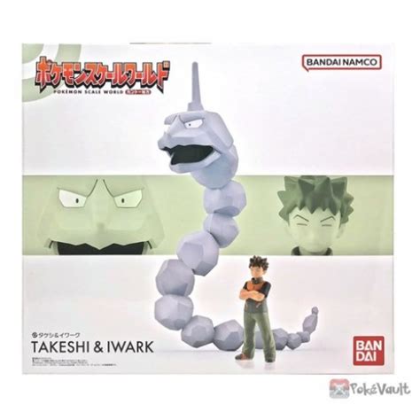 Pokemon 2023 Brock Onix Bandai Pokemon Scale World Kanto Region Figure Set