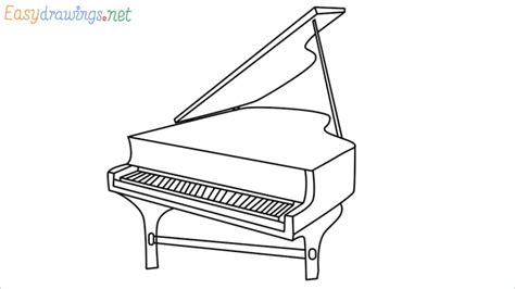 Piano Drawing - Here presented 55+ piano cartoon drawing images for ...