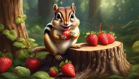 Do Chipmunks Eat Strawberries?