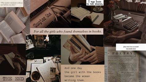 Writer's mood board in 2023 | Cute laptop wallpaper, Laptop wallpaper ...