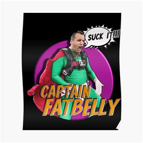 "Impractical Jokers - Captain Fatbelly - Joe Gatto Classic " Poster for ...