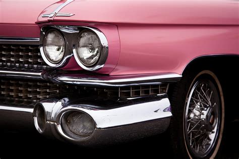 The Classic Pink Cadillac Convertible From 1959 Photograph by David ...