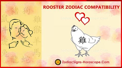 Rooster Compatibility, Love and Marriage - Chinese Zodiac Compatibility