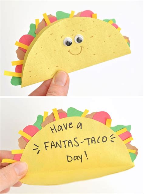 Taco Craft | Easy Paper Taco Craft for Kids