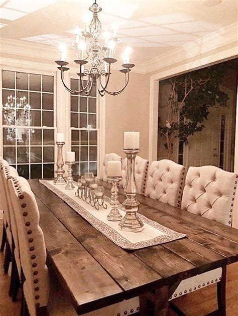 Pin by Ammy Suthaporn on Home Sweet Home | Farmhouse dining room table ...