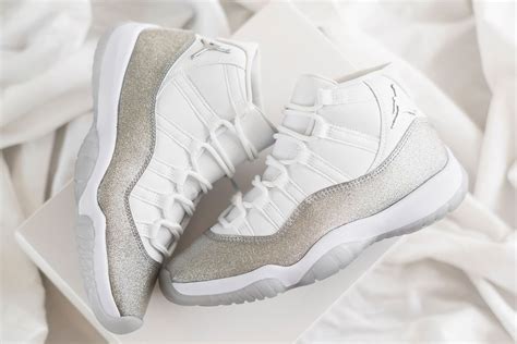 The Air Jordan 11 'Metallic Silver' Delivers Some Serious Sparkle ...