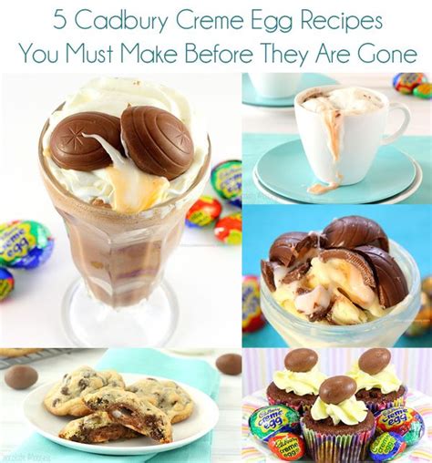 5 Cadbury Creme Egg Recipes You Must Make Before They Are Gone | Chocolate Moosey | Cadbury ...