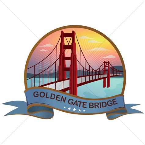 Golden Gate Bridge Clip Art