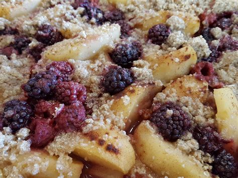 Apple Berry Crumble - Organic - Gluten Free - Vegan - No Added Sugar