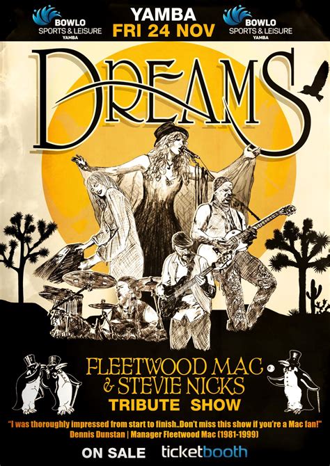 Tickets for Dreams – Fleetwood Mac Tribute Show 2023 in Yamba from Ticketbooth