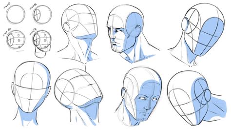 How to Draw Heads at Various Angles - Reference by robertmarzullo on ...