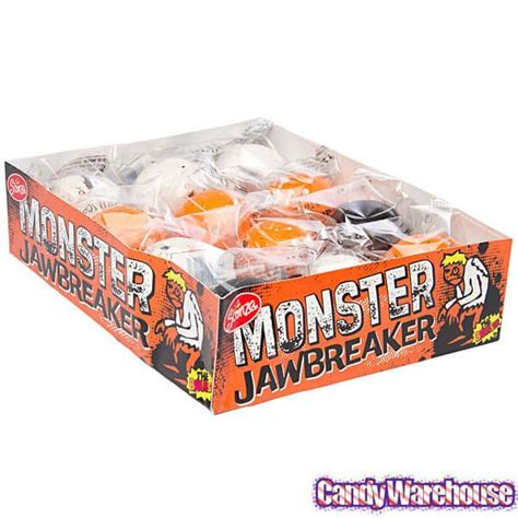 Halloween Giant Jawbreakers Candy Balls: 12-Piece Display | Candy Warehouse