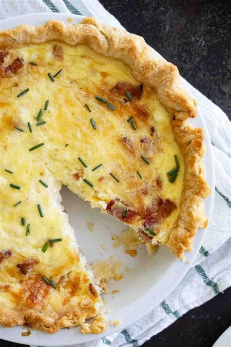 Classic Quiche Lorraine - Taste and Tell