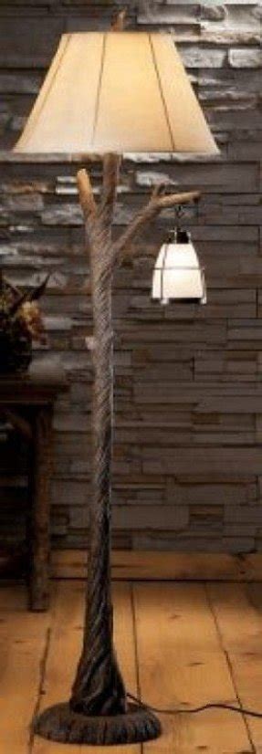 Lodge Rustic Floor Lamp - Foter