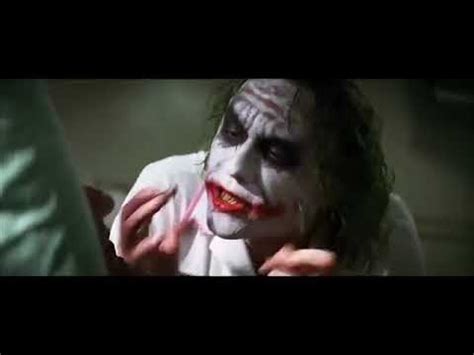 The Dark Knight - Hospital Scene - Joker - Heath Ledger - YouTube