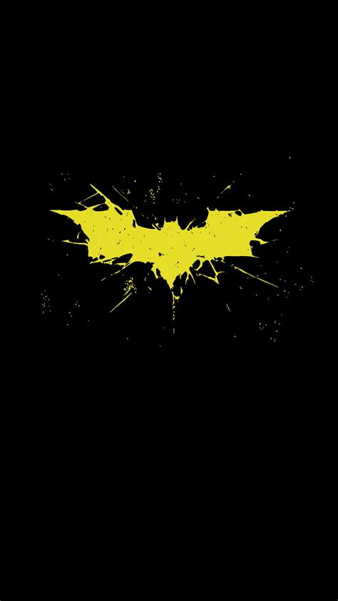 BATMAN , stiker, , marvel, cool, black, yellow, 2022, gotham, iphone HD ...