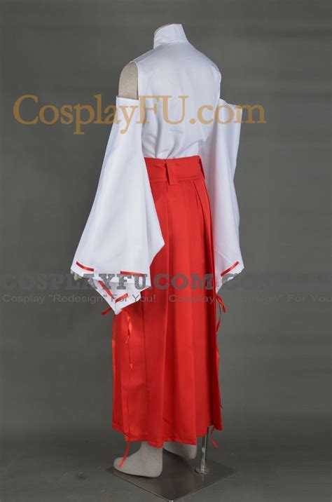 Custom Kikyo Cosplay Costume from Inuyasha - CosplayFU.com