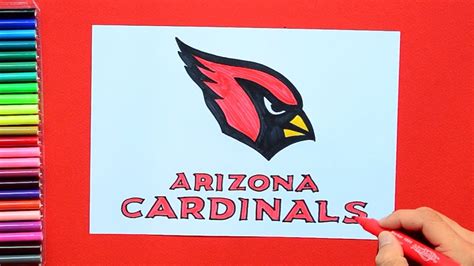 How to draw the Arizona Cardinals logo [NFL team]