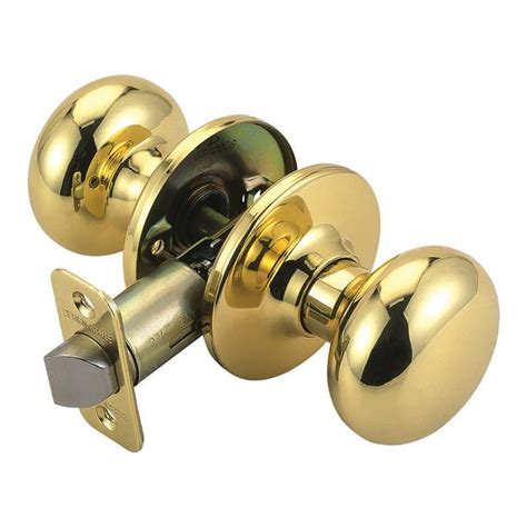 Design House Cambridge Polished Brass Passage Hall/Closet Door Knob - Walmart.com - Walmart.com