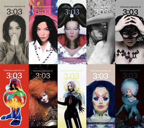 i made wallpapers for every single bjork album! which ones your ...