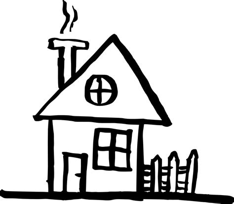 4 House Drawing (PNG Transparent) | OnlyGFX.com