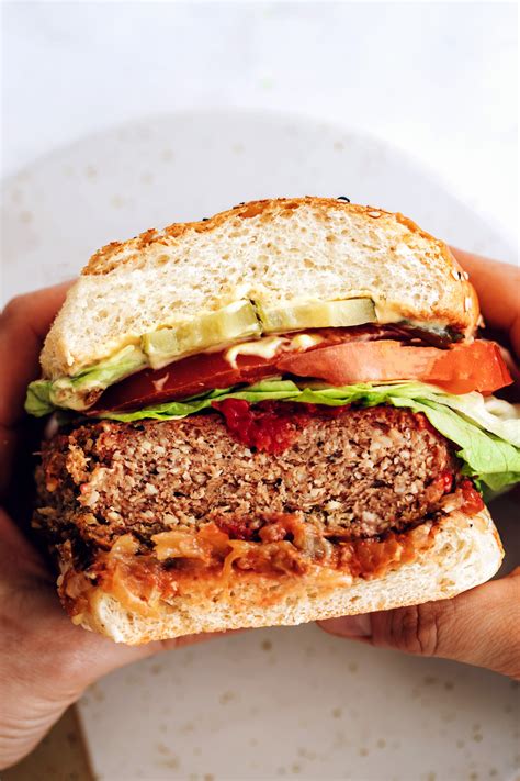 The BEST Vegan Burger (GF, Soy-Free) | Minimalist Baker Recipes