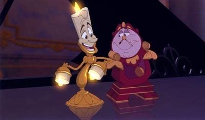 Cogsworth & Lumiere - Cogsworth Photo (2186079) - Fanpop