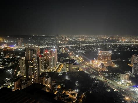 Premium Photo | Gurgaon skyline