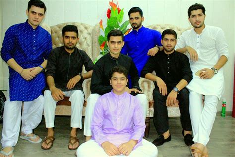 Babar Azam Celebrating Eid With Family - Cricket Images & Photos