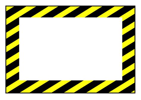 24x36 Horizontal Caution Sign Custom Industrial Floor Tape Sign